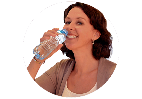 fles-rond